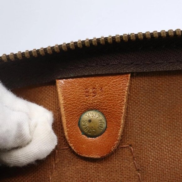 LOUIS VUITTON Monogram Speedy 30 Hand Bag - Picture 15 of 16